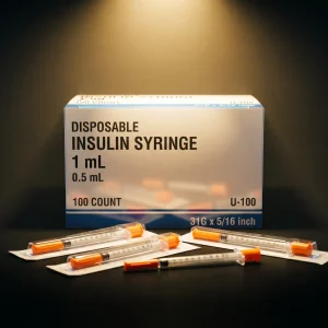 Diabetic Insulin Syringes — 1ml U-100
