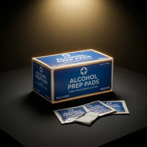 Sterile Alcohol Prep Pads — 100 ct